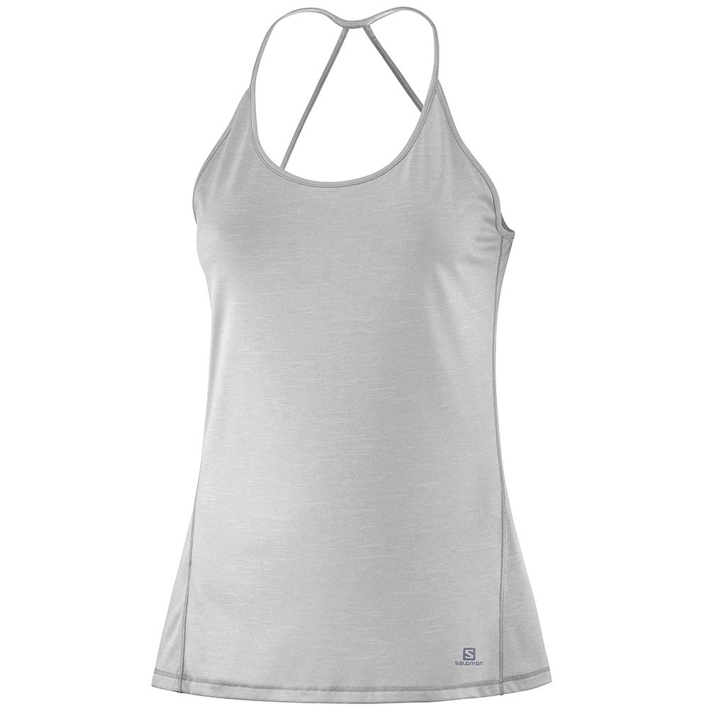 SALOMON COMET W Philippines - Women's Tank - Grey | 381045-ZXK